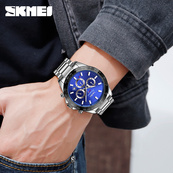 Skmei 9259SIBU Silver-Blue. Изображение №3 Skmei 9259SIBU Silver-Blue. Изображение №3