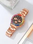Skmei 2352RGBK Rose Gold-Black. Зображення №3