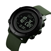 Skmei 1427AG Army Green + Compass. Зображення №2