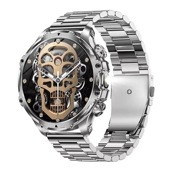 Розумний годинник Modfit Tactic Blaze Silver Steel + ремінець в подарунок Розумний годинник Modfit Tactic Blaze Silver Steel + ремінець в подарунок