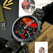 Розумний годинник Modfit Tactic Blaze Black Steel + ремінець в подарунок. Зображення №4 Розумний годинник Modfit Tactic Blaze Black Steel + ремінець в подарунок. Зображення №4