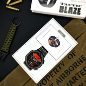 Розумний годинник Modfit Tactic Blaze Black Steel + ремінець в подарунок. Зображення №8 Розумний годинник Modfit Tactic Blaze Black Steel + ремінець в подарунок. Зображення №8