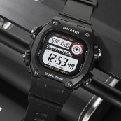 Skmei 2126BKWT Black-White. Зображення №4 Skmei 2126BKWT Black-White. Зображення №4