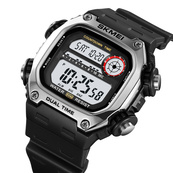 Skmei 2126SIBK Silver-Black. Зображення №3 Skmei 2126SIBK Silver-Black. Зображення №3