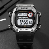 Skmei 2126SIBK Silver-Black. Зображення №5 Skmei 2126SIBK Silver-Black. Зображення №5