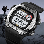 Skmei 2126SIBK Silver-Black. Зображення №6 Skmei 2126SIBK Silver-Black. Зображення №6
