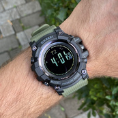 Skmei 1358AG Army Green Smart Watch Compass. Зображення №3 Skmei 1358AG Army Green Smart Watch Compass. Зображення №3