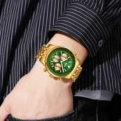 Skmei 9333GDGN Gold-Green. Зображення №3 Skmei 9333GDGN Gold-Green. Зображення №3