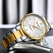 Curren 9090 Silver-Gold-Silver. Зображення №4 Curren 9090 Silver-Gold-Silver. Зображення №4