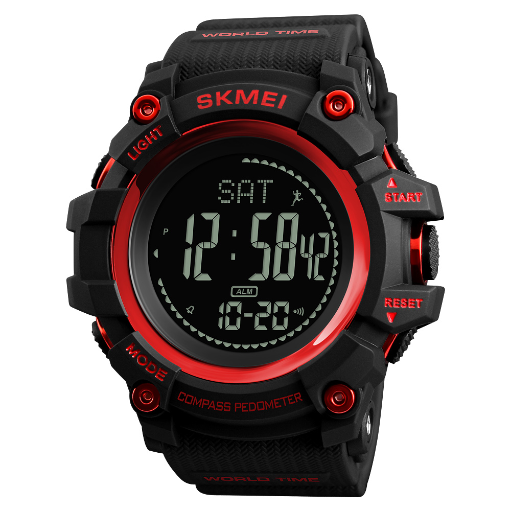 Skmei 1356RD Black-Red + Compass SALE Skmei 1356RD Black-Red + Compass SALE