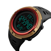 Skmei 1251GDRD Black-Gold-Red SALE. Зображення №2 Skmei 1251GDRD Black-Gold-Red SALE. Зображення №2