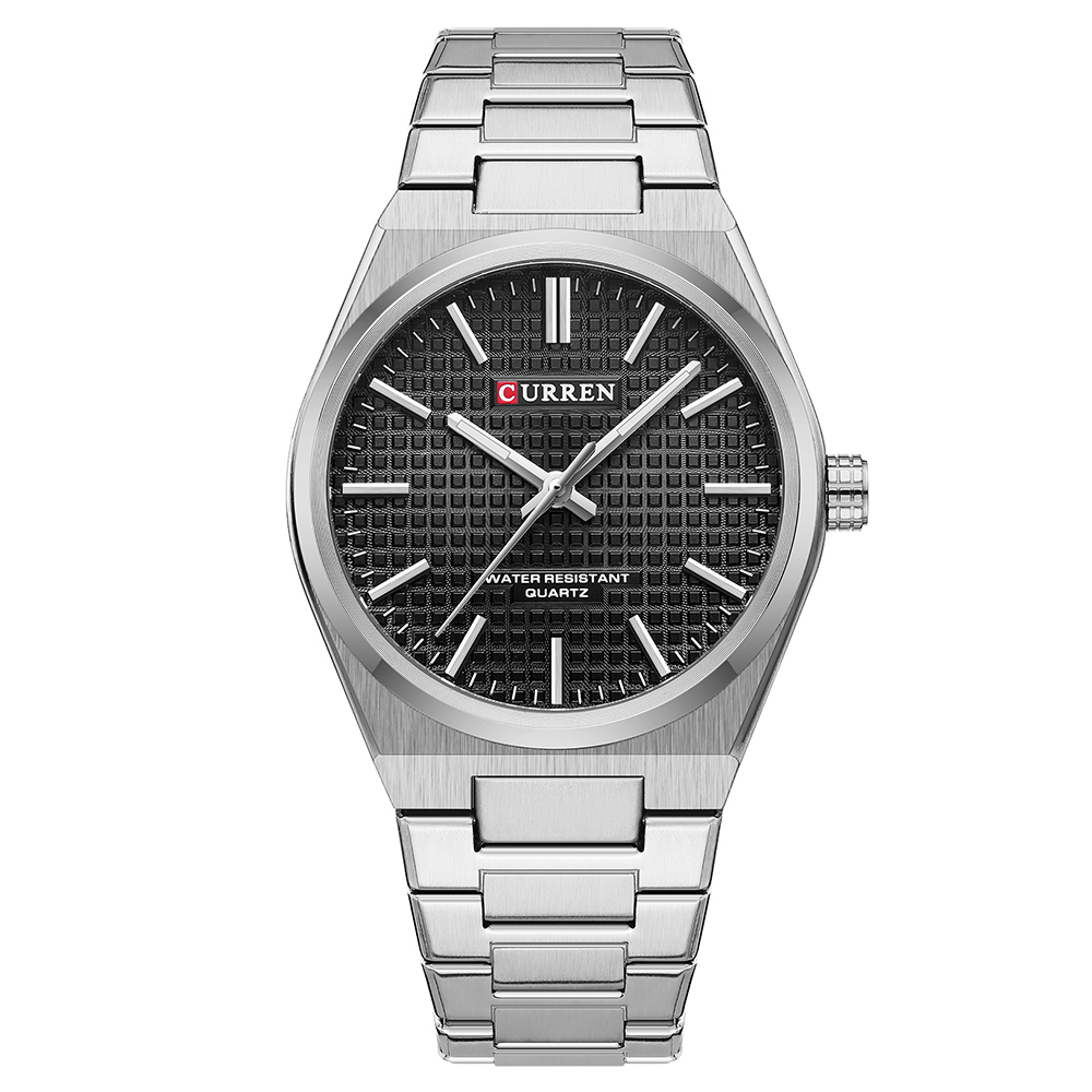Curren 8439 Silver-Black Curren 8439 Silver-Black