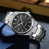 Curren 8439 Silver-Black. Зображення №2 Curren 8439 Silver-Black. Зображення №2