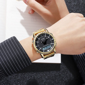 Skmei 1898GDWT Gold-White SALE. Зображення №3