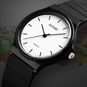 Skmei 1419BKWT Black White. Зображення №4