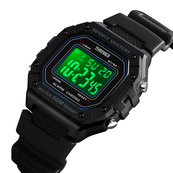 Skmei 1496BKBK Black-Black. Зображення №3
