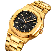 Skmei 2423GD Gold. Зображення №2