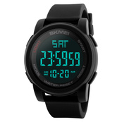 Ремінець для годинника Skmei 1257BK Black. Зображення №2