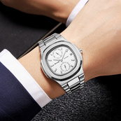 Skmei 2423SISI Silver. Зображення №3