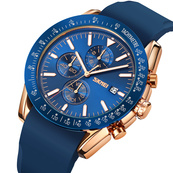 Skmei 9253PRGBU Rose Gold-Blue Sil SALE. Зображення №2