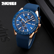 Skmei 9253PRGBU Rose Gold-Blue Sil SALE. Зображення №3