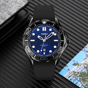 Skmei 9276PBKBU Black-Blue Silicone Strap. Зображення №4 Skmei 9276PBKBU Black-Blue Silicone Strap. Зображення №4