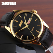 Skmei 9073GDBK-B Gold-Black men. Зображення №3 Skmei 9073GDBK-B Gold-Black men. Зображення №3