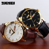 Skmei 9073GDBK-B Gold-Black men. Зображення №4 Skmei 9073GDBK-B Gold-Black men. Зображення №4