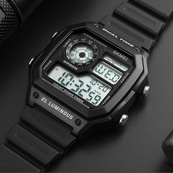 Skmei 1299BK Black. Зображення №3