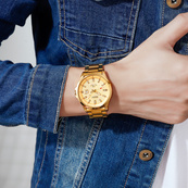 Skmei 1654GD Gold SALE. Зображення №3