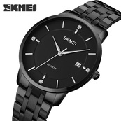 Skmei 1801SBK Black Mesh Band Lady Big Size. Зображення №2 Skmei 1801SBK Black Mesh Band Lady Big Size. Зображення №2