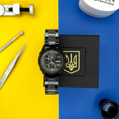 Awarder 016 Тризуб срібло Black-Black Steel. Зображення №5 Awarder 016 Тризуб срібло Black-Black Steel. Зображення №5