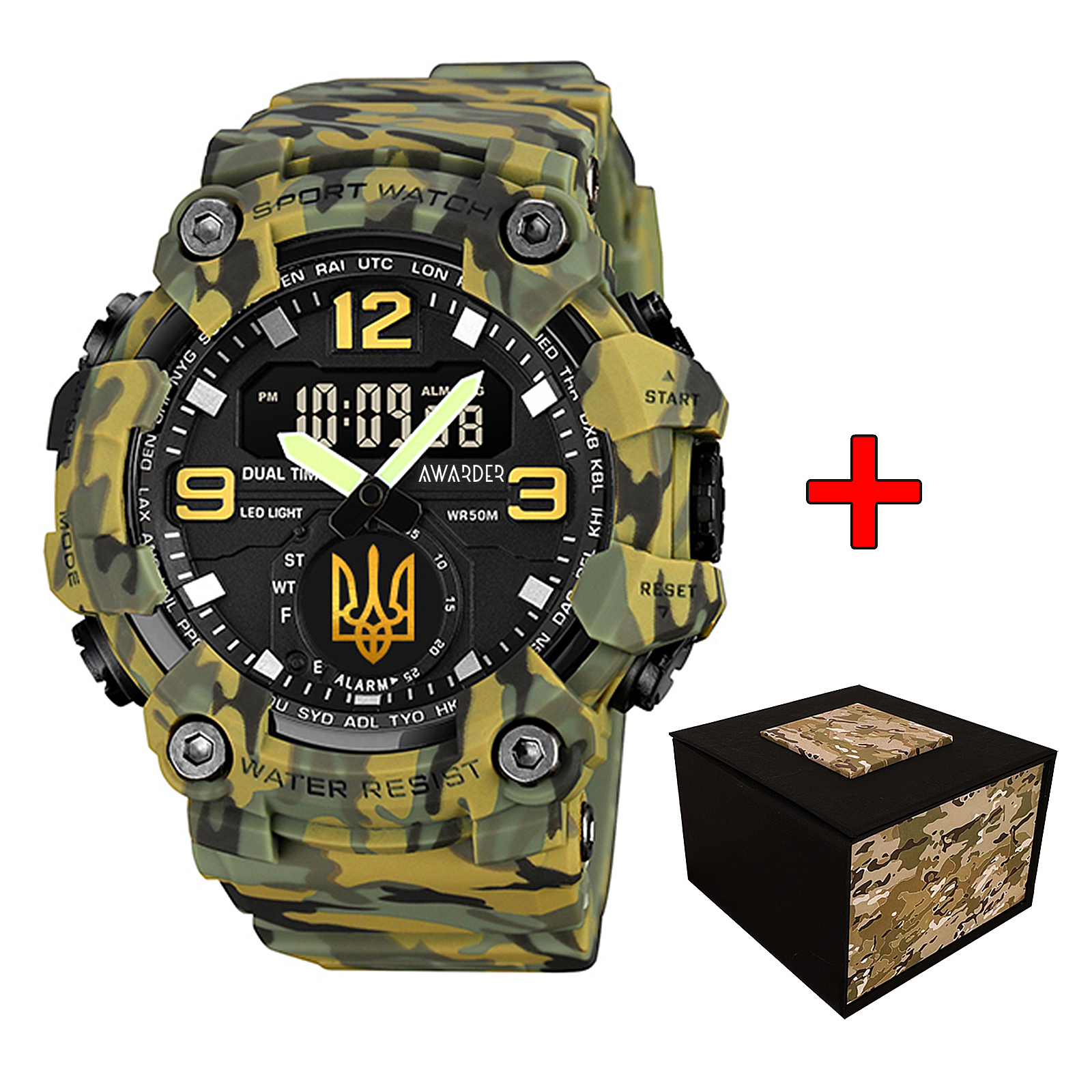 Awarder 003 Тризуб золото Army Green Awarder 003 Тризуб золото Army Green