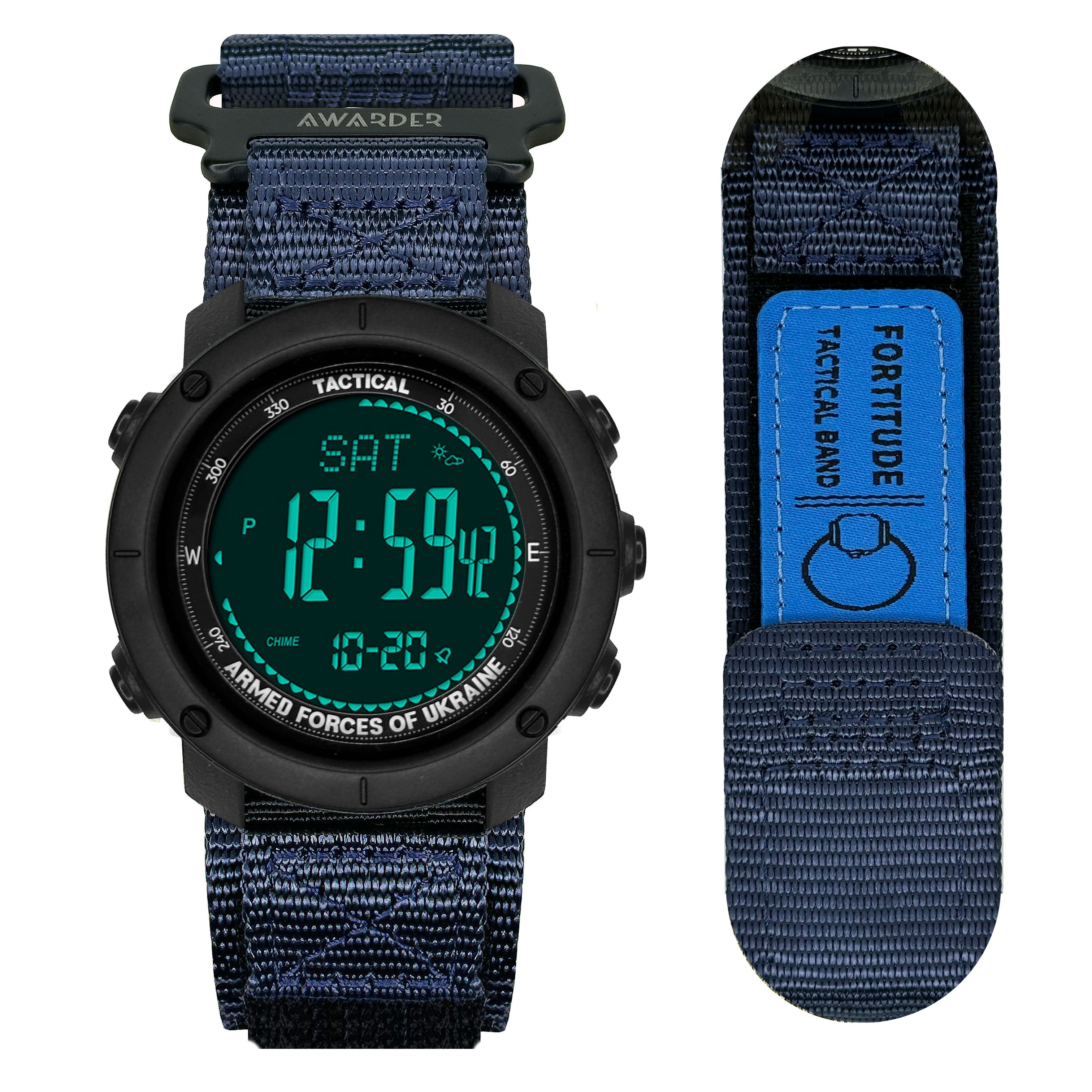 Awarder 036 Nylon Black-Blue Awarder 036 Nylon Black-Blue