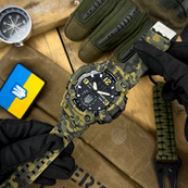 Awarder 004 Тризуб срібло Camo Green. Зображення №2