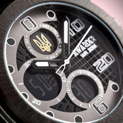 Awarder 017 Тризуб золото All Black Steel. Зображення №2 Awarder 017 Тризуб золото All Black Steel. Зображення №2