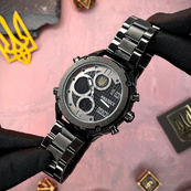 Awarder 017 Тризуб золото All Black Steel. Зображення №4 Awarder 017 Тризуб золото All Black Steel. Зображення №4