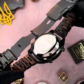 Awarder 017 Тризуб золото All Black Steel. Зображення №7 Awarder 017 Тризуб золото All Black Steel. Зображення №7