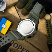 Awarder 004 Тризуб срібло Camo Green. Зображення №3