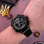 Awarder 017 Тризуб золото All Black Steel. Зображення №8 Awarder 017 Тризуб золото All Black Steel. Зображення №8