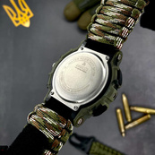 Awarder 005 Тризуб золото Camo Green Паракордовий ремінець Camo Green. Зображення №6 Awarder 005 Тризуб золото Camo Green Паракордовий ремінець Camo Green. Зображення №6