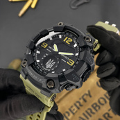 Awarder 004 Тризуб срібло Army Green-Black. Зображення №2 Awarder 004 Тризуб срібло Army Green-Black. Зображення №2
