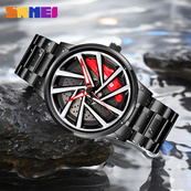 Skmei 1990C Black Red-Silver. Зображення №4