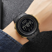 Skmei 2070BKGD Black-Gold. Зображення №3 Skmei 2070BKGD Black-Gold. Зображення №3