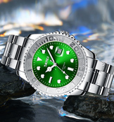Skmei 9295SIGN Silver-Green. Зображення №3 Skmei 9295SIGN Silver-Green. Зображення №3