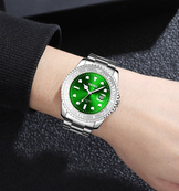 Skmei 9295SIGN Silver-Green. Зображення №4 Skmei 9295SIGN Silver-Green. Зображення №4