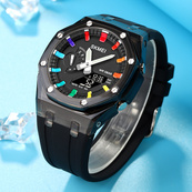 Skmei 2100BKWT Black-White SALE. Изображение №3 Skmei 2100BKWT Black-White SALE. Изображение №3