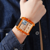 Skmei 2020AR Amber-Transparent SALE. Зображення №3