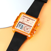 Skmei 2020AR Amber-Transparent SALE. Зображення №4