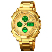 Skmei 1673GDGD Gold-Gold SALE. Зображення №3 Skmei 1673GDGD Gold-Gold SALE. Зображення №3